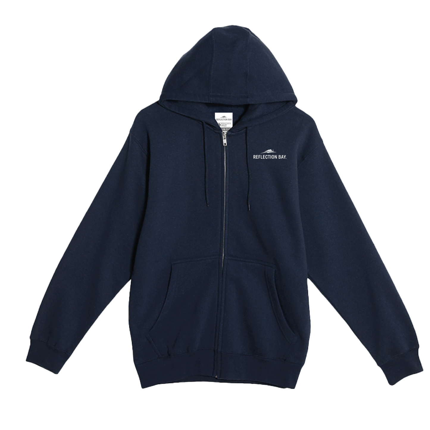 Reflection Bay Premium Unisex Hooded Zip Sweatshirt